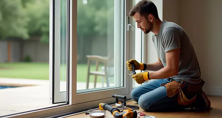 Sliding Glass Door Panel Repair in Largo, FL