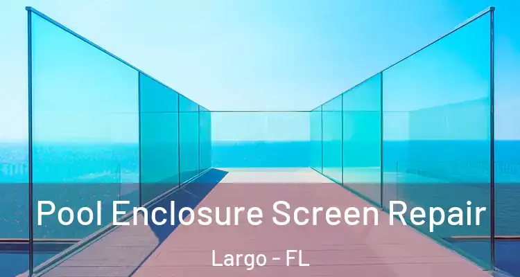  Pool Enclosure Screen Repair Largo - FL